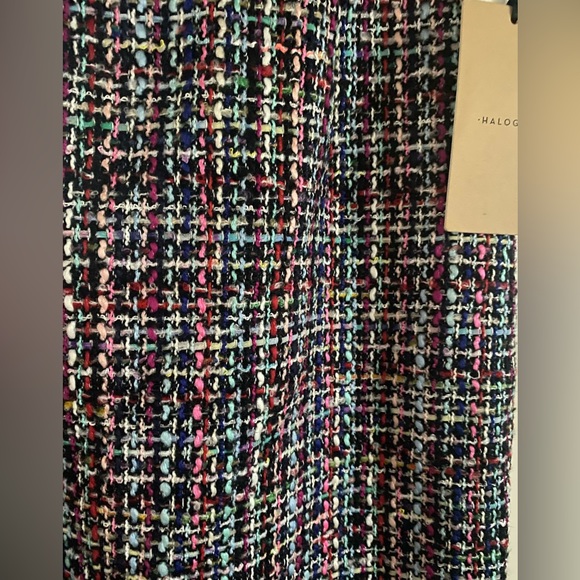 New Halogen multicolored tweed pencil skirt - Picture 2 of 5